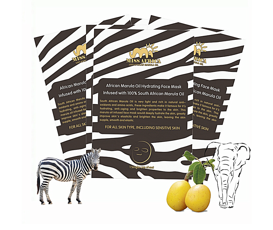 MISS AFRICA MARUAL OIL FACE MASK03 MISS AFRICA MARUAL OIL FACE MASK03